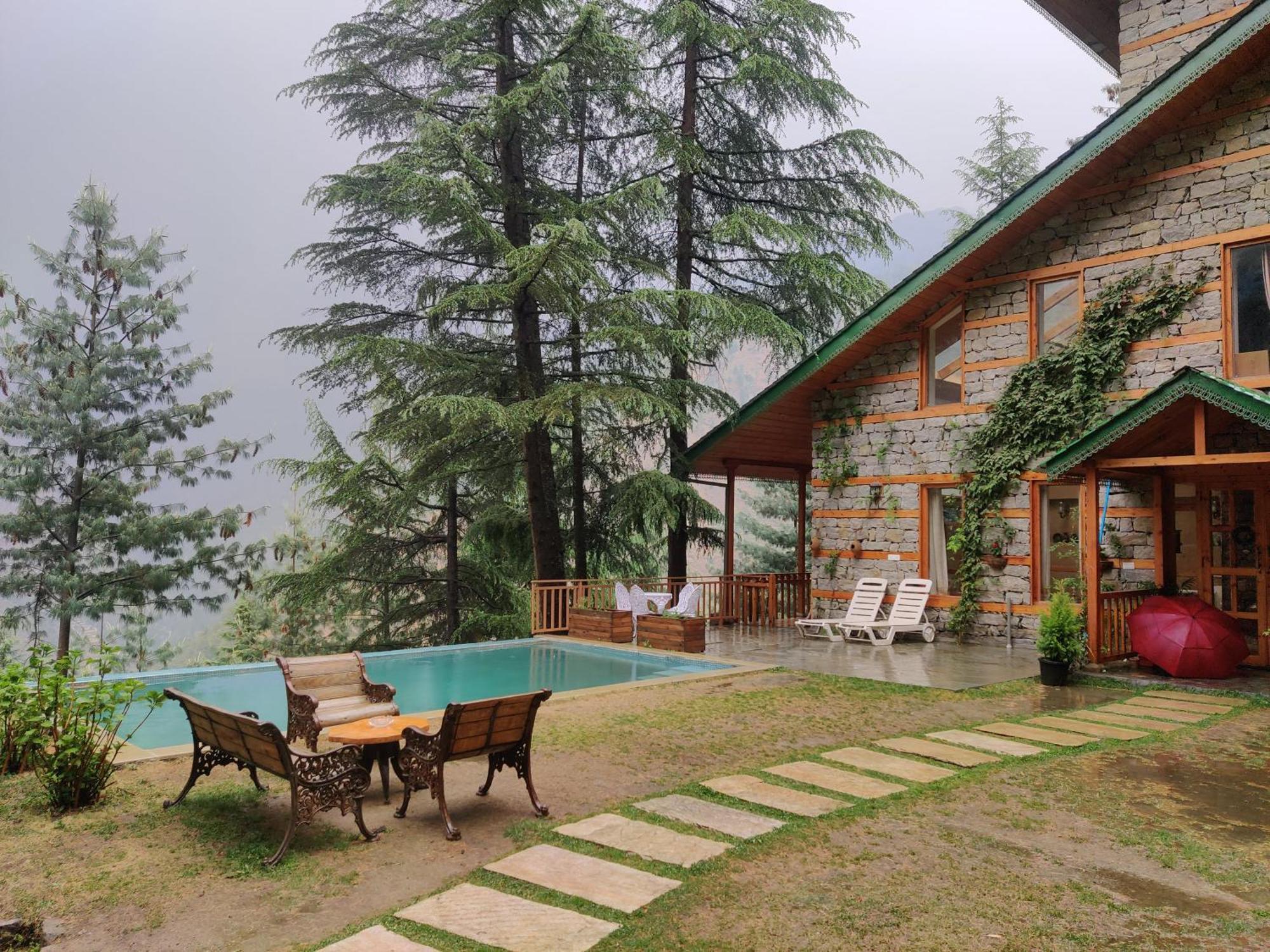 Kudrat - A Boutique Homestay- Tirthan Valley Gushaini Exteriör bild