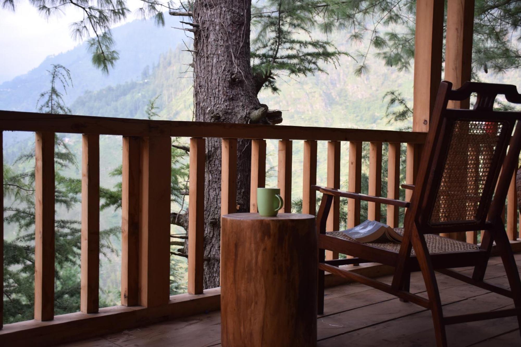 Kudrat - A Boutique Homestay- Tirthan Valley Gushaini Exteriör bild