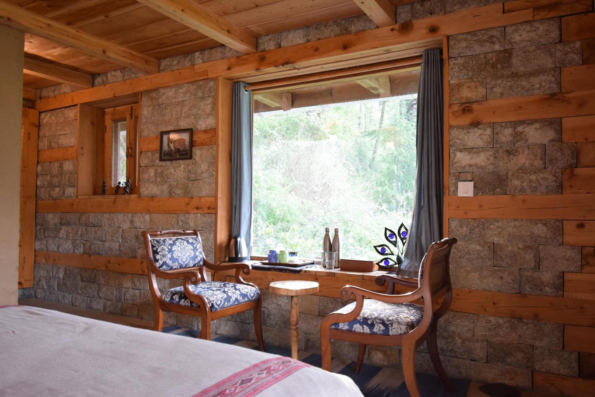Kudrat - A Boutique Homestay- Tirthan Valley Gushaini Exteriör bild