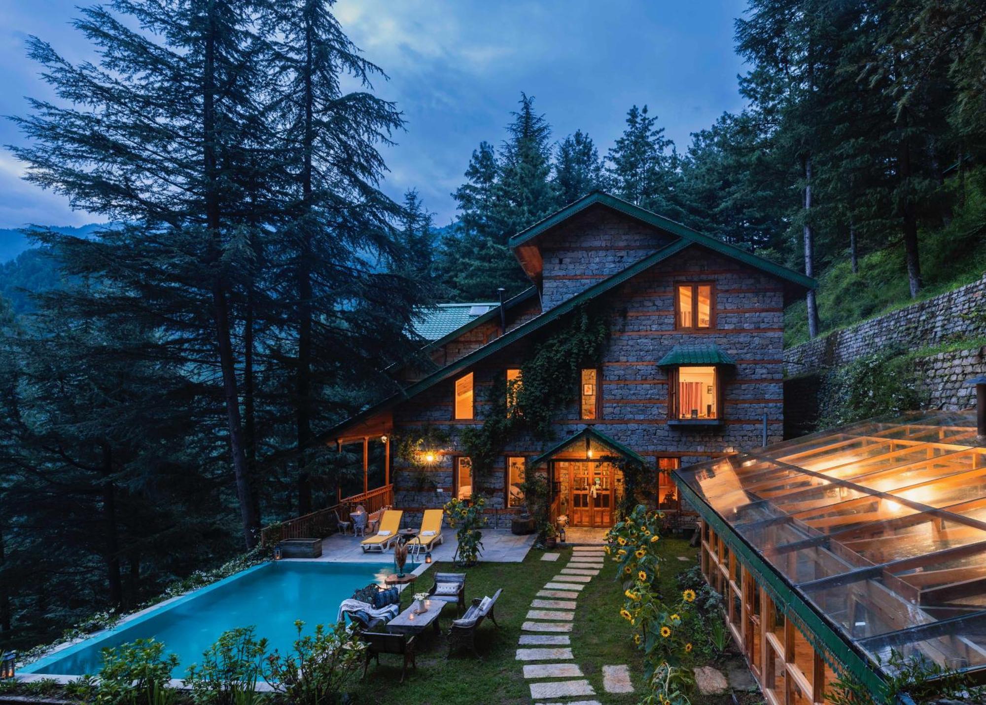 Kudrat - A Boutique Homestay- Tirthan Valley Gushaini Exteriör bild